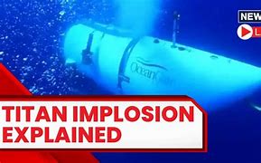 Image result for Implosion On Camera of Submarine