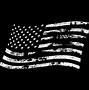 Image result for distress us flags black and white