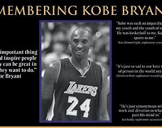 Image result for Remembering Kobe Bryant