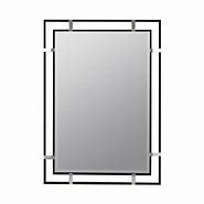 Image result for Black Beveled Wall Mirror