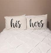 Image result for His and Her Pillowcases