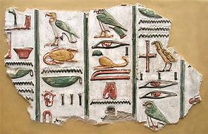 Image result for Ancient Egyptian Writing Hieroglyphics
