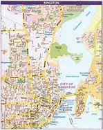 Image result for Kingston Ontario City Map