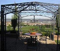 Image result for Gazebo Grape Trellis