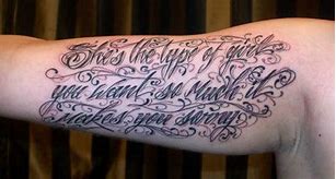 Image result for Cursive Hand Tattoo