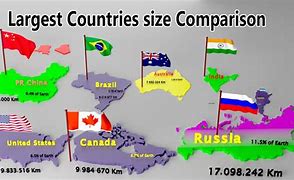 Image result for Countries with Largest Land Area