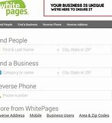 Image result for White Pages Search