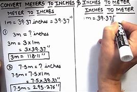 Image result for How Many Inches Is 1 Meter