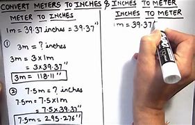 Image result for 270 Inches to Meters