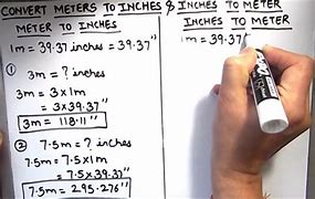 Image result for Inches for Meter