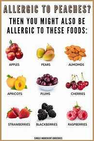 Image result for Peach Allergy