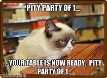 Image result for Pity Party Meme