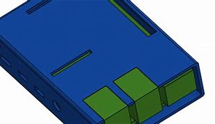 Image result for Rpi4 Case Template Printabke