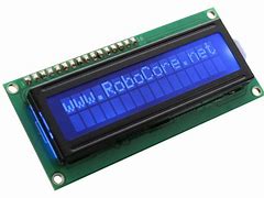 Image result for LCD I2C 16X2 PNG