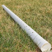 Image result for Perforated PVC Pipe