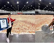 Image result for Who Made the Biggest Pizza in the World