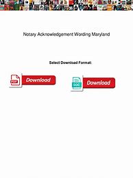 Image result for Notary Acknowledgement Form