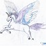 Image result for Flying Unicorn Drawing