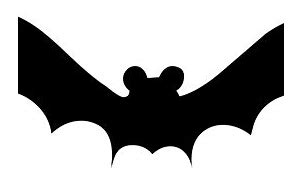 Image result for Bat Stencil Vector