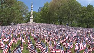 Image result for Displaying the American Flag On Memorial Day