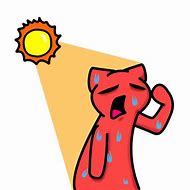 Image result for Too Hot Weather Cartoon