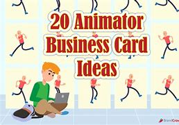 Image result for Animator Business Card