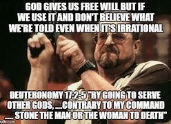 Image result for Meme God Free Will