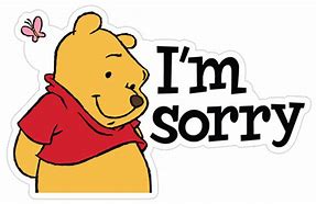 Image result for I'm Sorry Clip Art Free