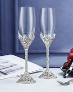 Image result for Crystal Glass Champagne Flutes