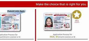 Image result for Illinois Driver License Real ID