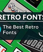 Image result for Retro Fonts On Canva