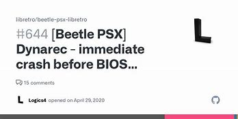 Image result for Beetle PSX Bios Corrupted