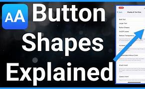 Image result for What Is Button Shapes On iPhone