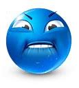 Image result for Blue Face On Phone Scree