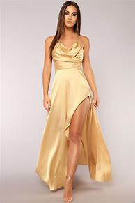 Image result for Beautiful Gold Dress