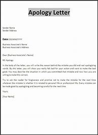 Image result for Apology Writing