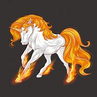 Image result for Fire Unicorn Stickers