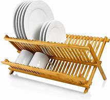 Image result for Wood Dish Drying Rack