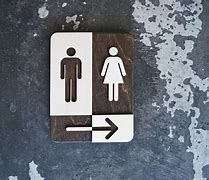 Image result for Unique Bathroom Signs