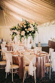 Image result for Rose Gold and Gold Party Decorations