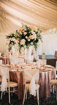 Image result for Rose Gold Wedding Theme