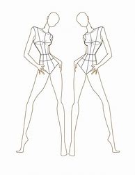 Image result for Free Fashion Croquis Templates