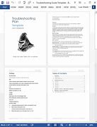 Image result for Troubleshooting Guide Template