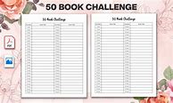 Image result for 12 Book Challenge Template