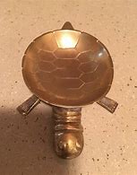 Image result for Vintage Brass Turtle Ashtray