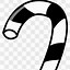 Image result for Candy Cane Clip Art Black White