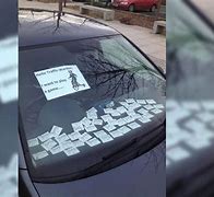 Image result for Funny Parking Notes Left On Cars