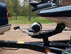 Image result for Winch Bass Boat On Trailer