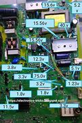 Image result for White Clip On Circuit Board of a Sony TV 75