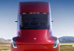 Image result for Tesla Semi Truck Red